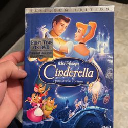 Disneys Cinderella Dvd Sealed