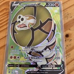Pokemon Sandaconda V (Full Art)