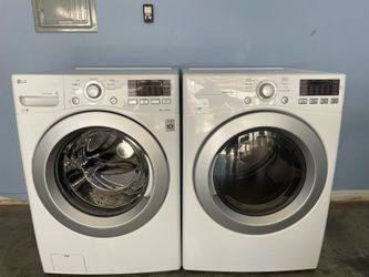 LG washer and dryer