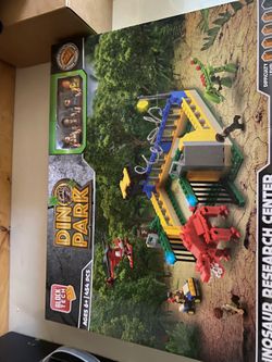 Block Tech Dino Park Dinosaur Research Center set