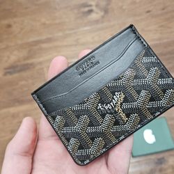 *NEW* Authentic Goyard Saint Sulpice Card Wallet/Holder Brown-Orange, Unisex