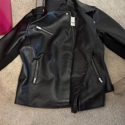 Leather Jacket - Lane Bryant