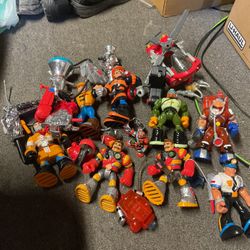 Rescue Heroes.  8 Assorted 