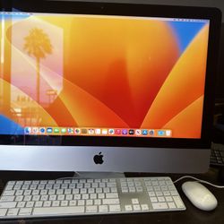 iMac Retina 4K, 21.5 inch- Mac OS  Ventura 