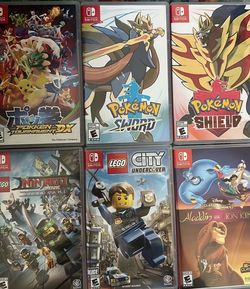 Nintendo Switch 1 Games On Sale (pickup Only)
