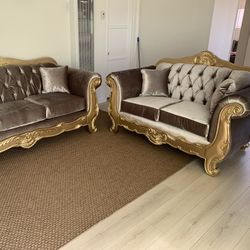 $1699 Brand New Sofa And Loveseat Set (Read Description Below)