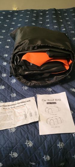New 20 Cubic Feet Car Rooftop Cargo Carrier Bag