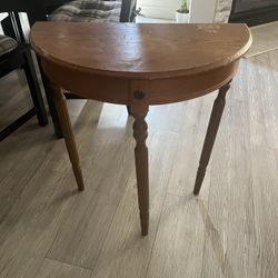 Half-Moon Console Table 