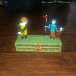 COIN BANK HEAVY METAL DIE CAST GOLF