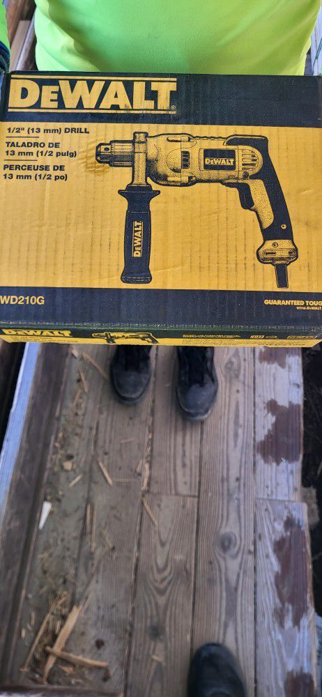Electric Dewalt Drill New In Box Never Opening