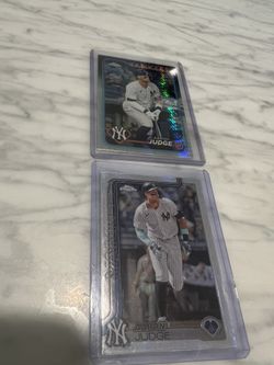 Aaron Judge Topps Chrome Refractor Card Lot