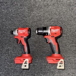 Milwaukee Impact And Drill 