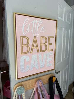 Girls wall decor