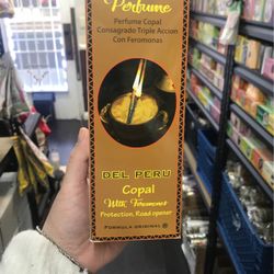 Perfume Del Peru Esotérico De COPAL CONSAGRADO CON FERMONAS 