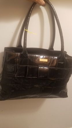 patent lthr Kate Spade meduimn bag mint con, if up its availbl