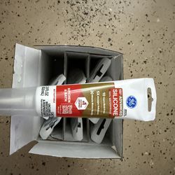 Open Case GE 100% Silicone White 11 x 2.8 oz tubes