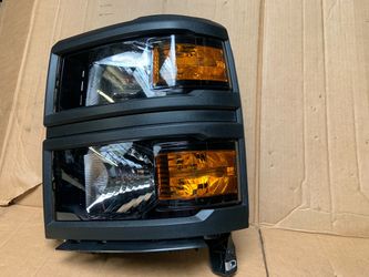 Left Headlight Chevy Silverado 1500 , 2014-15