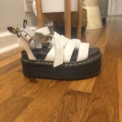 Platform Doc Marten sandals 