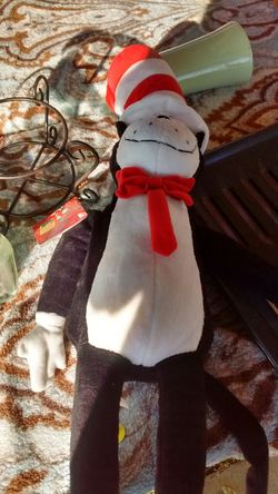 Cat in the Hat stuffed animal