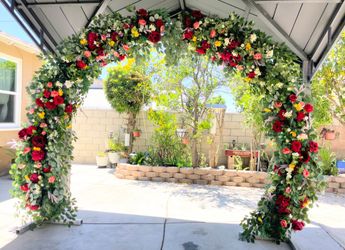 Arch backdrop