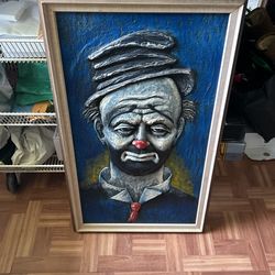 Clown 3D Painting