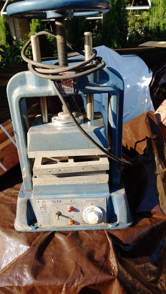 Arbe machine rubber wax mold vulcanizer jewlery casting standard size