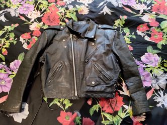 Jeff Hamilton Live To Die Motorcycle Jacket Sz S