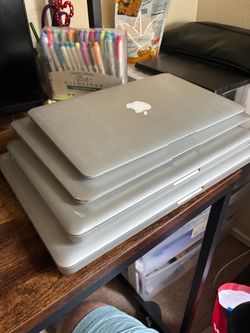 Lot of 3 Apple MacBook Laptops