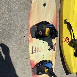 Wake Board With Boots…