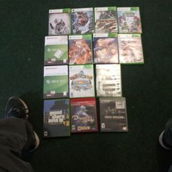 Xbox360 11games & ps3 2 Games $40 Cash