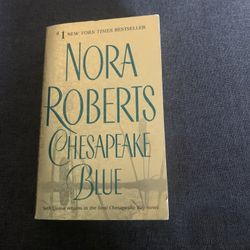 Chesapeake Blue by Nora Roberts #1 New York Times Bestseller