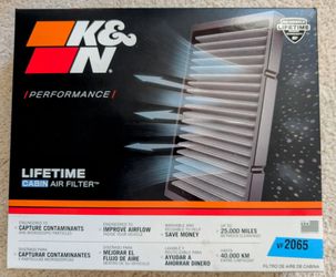 K&N CABIN AIR FILTER VF2065