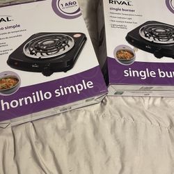 Single Burner ( New)