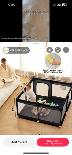 Baby play pen
