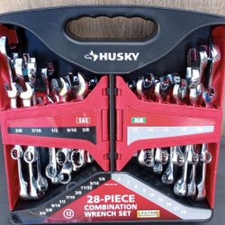 Combination Wrench Set- Husky