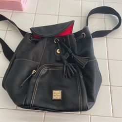 Dooney And Bourke Backpack Purse 