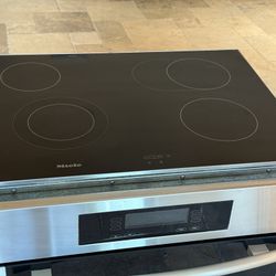 Miele stove cook top and oven 