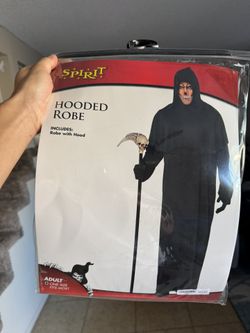 Hooded Robe Halloween Costume 