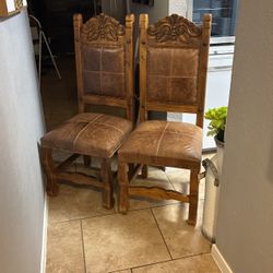 Two Brown Chair  $35 Each 