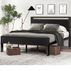 14 Inch Full Size Metal Platform Bed Frame