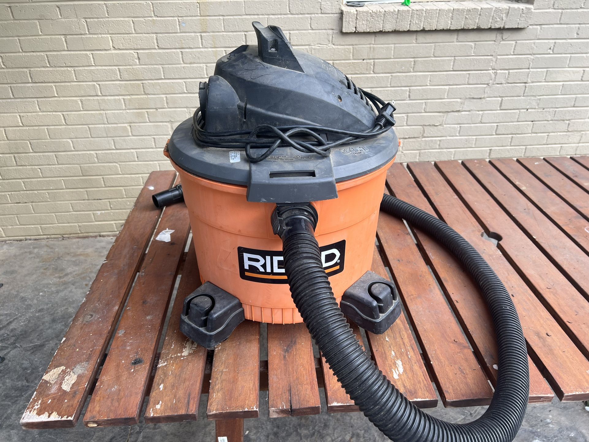 RIDGID Vacuum Cleaner
