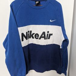 Vintage Nike Air Crew Neck Sweatshirt XL 