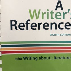 A Writer’s Reference Eight Edition