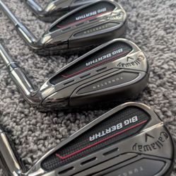 CALLAWAY BIG BERTHA IRON SET - BRAND NEW!