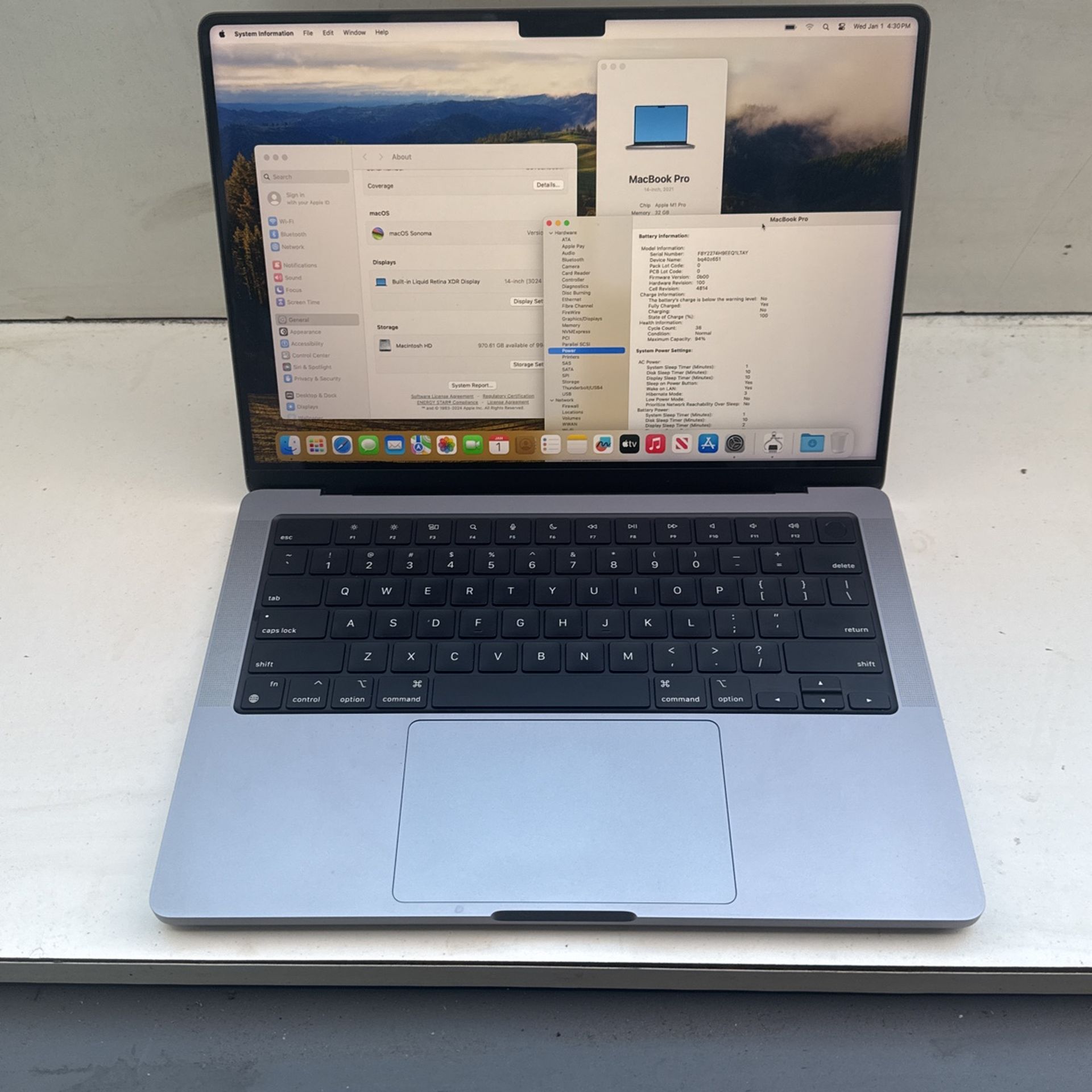 Space Macbook Pro 1tb 32gb Apple Macbook Pro 15