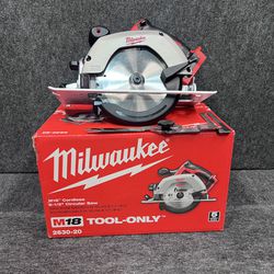 M18 18V Lithium-Ion Cordless 6-1/2 in. Circular Saw 