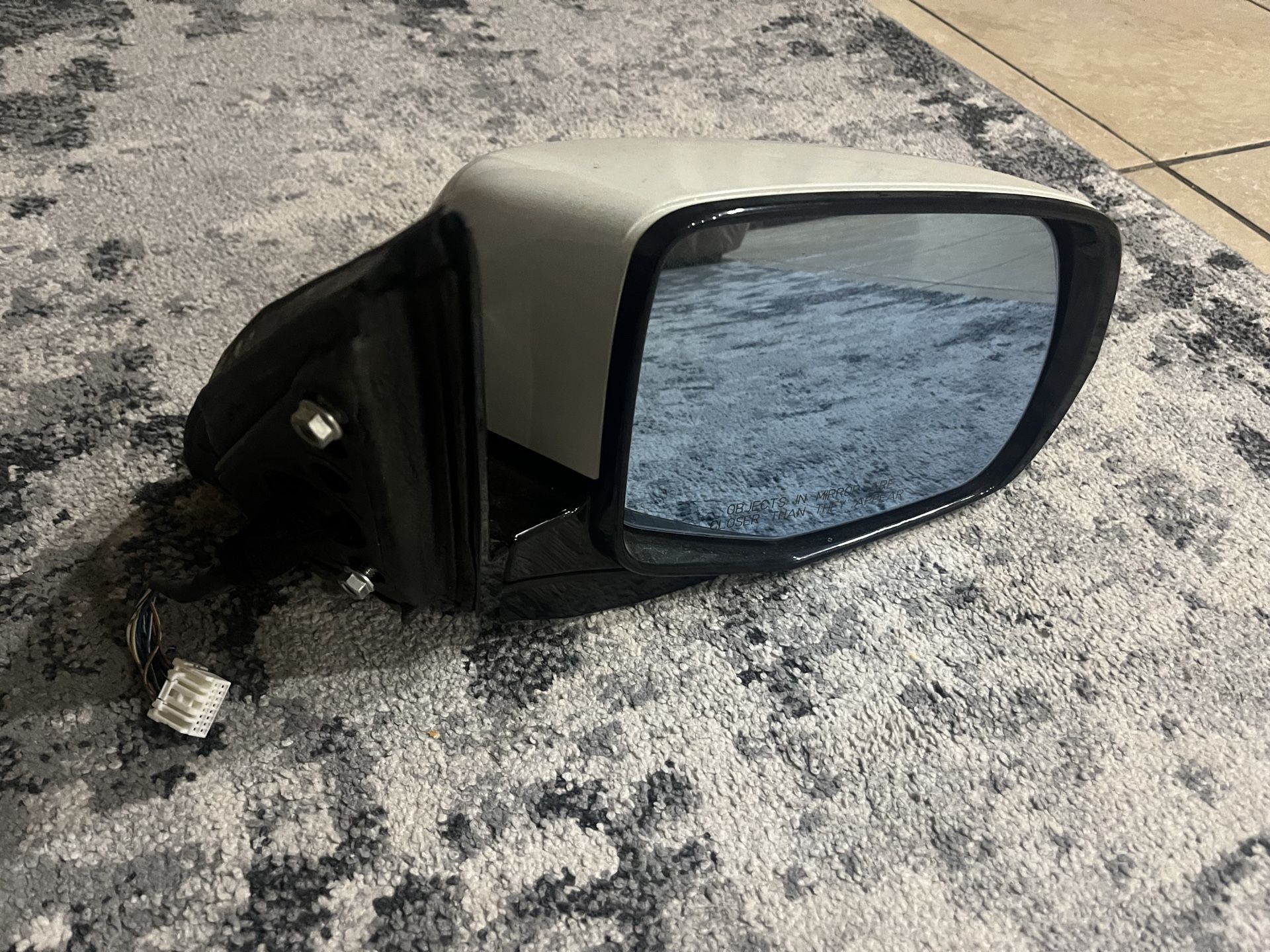 14 15 16 Acura MDX Passenger Right Side Door Mirror 76200-tz5-a11zc Black