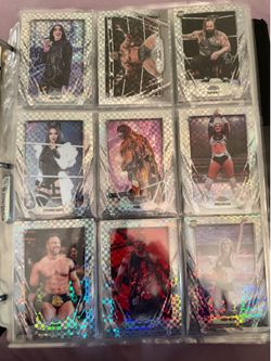2026 WWE Topps Chrome 100+ Card Lot.