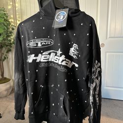 Black Hellstar Hoodie Brand New