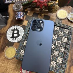 IPhone 15 Pro Max 256GB Blue Titanium Tmobile Or Metro 